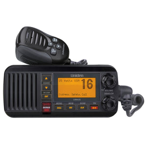 Uniden UM435 Fixed Mount VHF Radio - Black [UM435BK] - BuoyMart.com  VHF - Fixed Mount Uniden