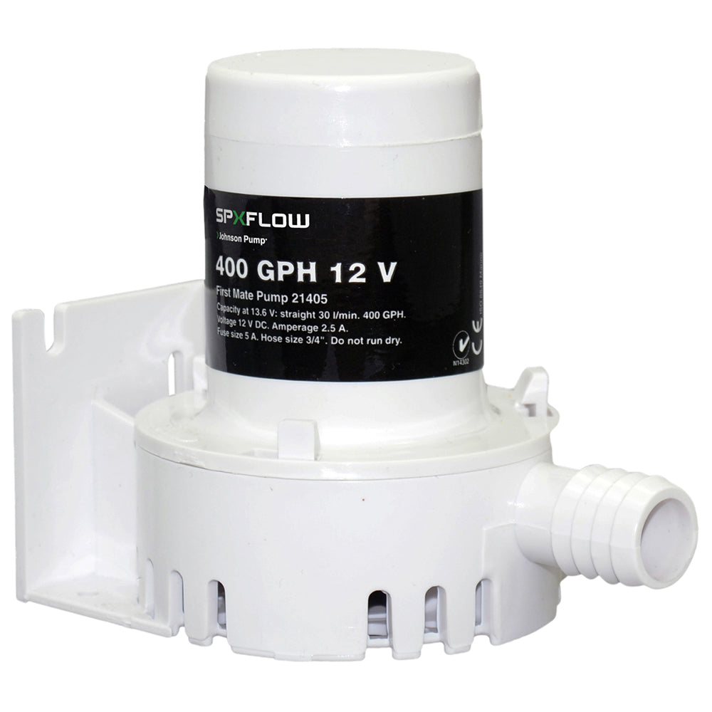 Johnson Pump 400 GPH 12V Bilge Pump - Barbed Port [JP-21405] - BuoyMart.com  Bilge Pumps Johnson Pump