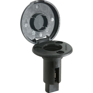 Attwood LightArmor Plug-In Base - 2 Pin - Black - Round [910R2PB-7] - BuoyMart.com  Accessories Attwood Marine