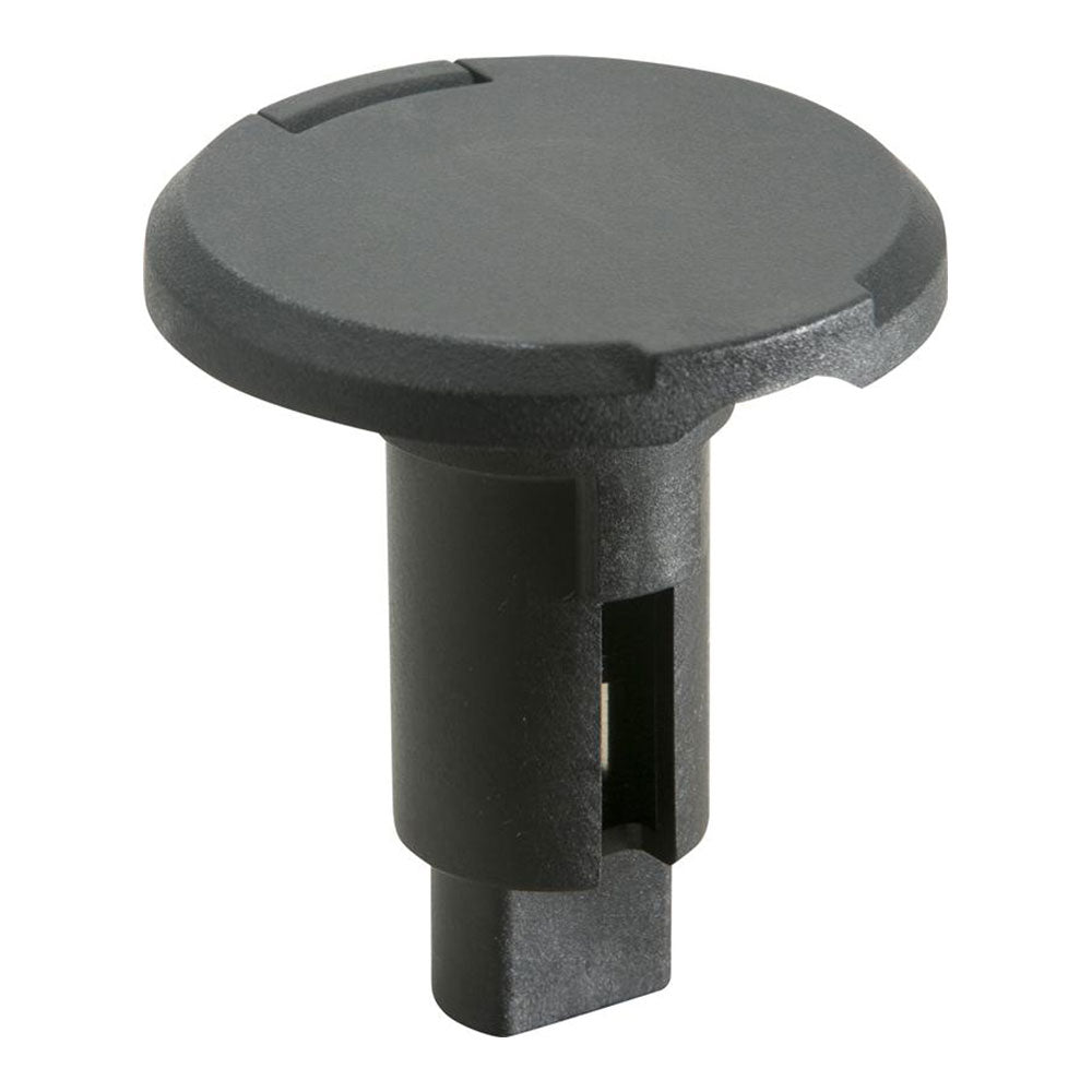 Attwood LightArmor Plug-In Base - 2 Pin - Black - Round [910R2PB-7] - BuoyMart.com  Accessories Attwood Marine
