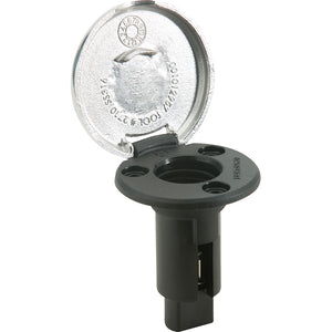 Attwood LightArmor Plug-In Base - 2 Pin - Stainless Steel - Round [910R2PSB-7] - BuoyMart.com  Accessories Attwood Marine