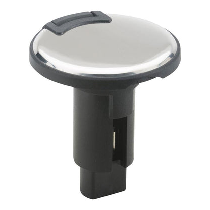 Attwood LightArmor Plug-In Base - 3 Pin - Stainless Steel - Round [910R3PSB-7] - BuoyMart.com  Accessories Attwood Marine