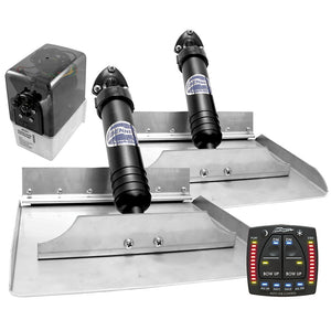 Bennett 129ATP Hydraulic Trim Tab Complete Kit w/Auto Trim Pro [129ATP] - BuoyMart.com  Trim Tabs Bennett Marine