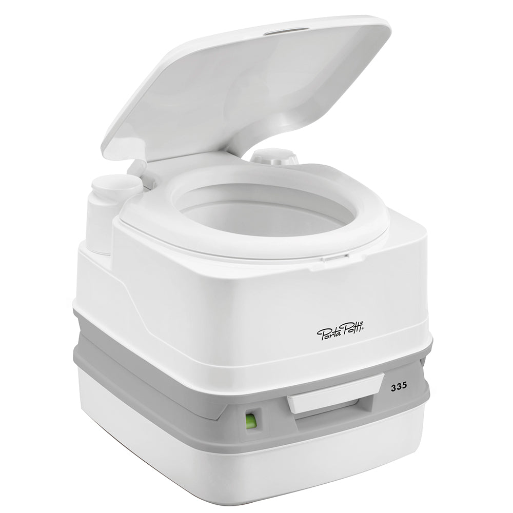 Thetford Porta Potti 335 Marine Toilet w/Hold Down Kit [92828] - BuoyMart.com  Portable Toilets Thetford Marine
