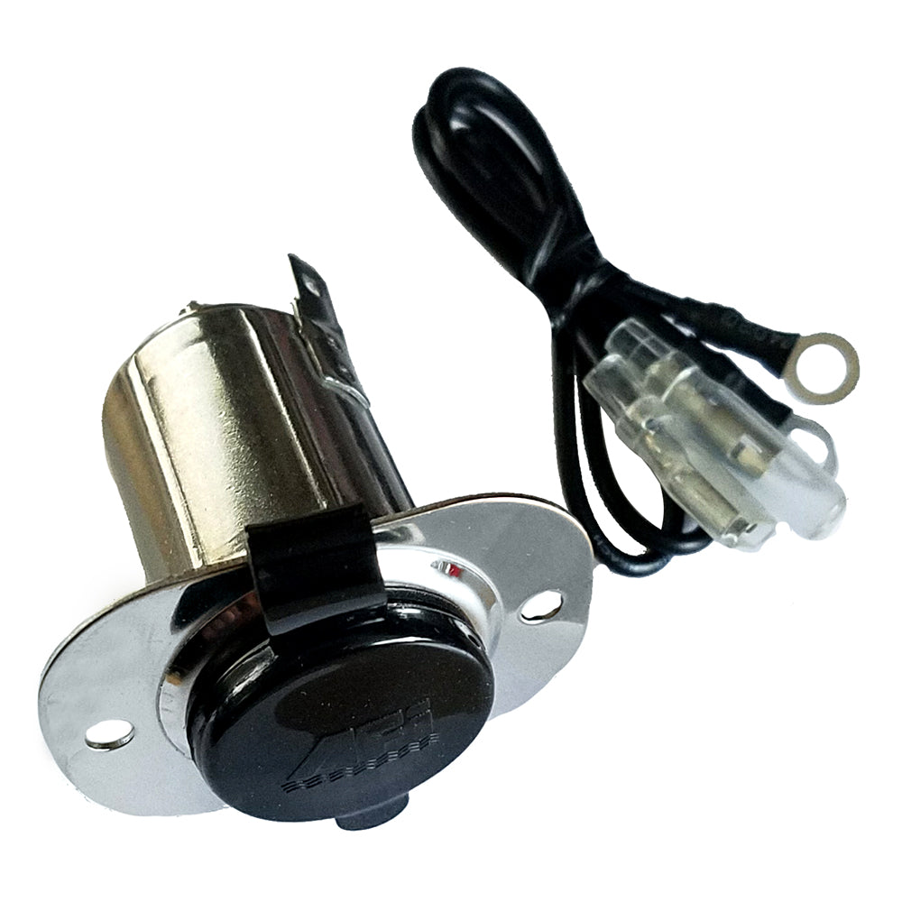 Marinco Stainless Steel 12V Receptacle w/Cap [20036] - BuoyMart.com  Accessories Marinco