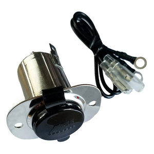 Marinco Stainless Steel 12V Receptacle w/Cap [20036] - BuoyMart.com  Accessories Marinco