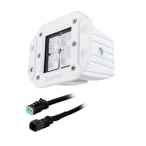 HEISE 4 LED Marine Cube Light - Flush Mount - 3" [HE-MFMCL2] - BuoyMart.com  Lighting HEISE LED Lighting Systems