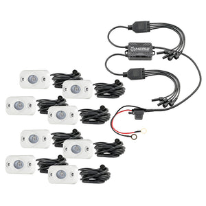 HEISE RGB Accent Light Kit - 8 Pack [HE-8MLRGBK] - BuoyMart.com  Lighting HEISE LED Lighting Systems