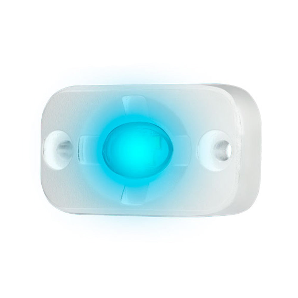HEISE Marine Auxiliary Accent Lighting Pod - 1.5" x 3" - White/Blue [HE-ML1B] - BuoyMart.com  Lighting HEISE LED Lighting Systems