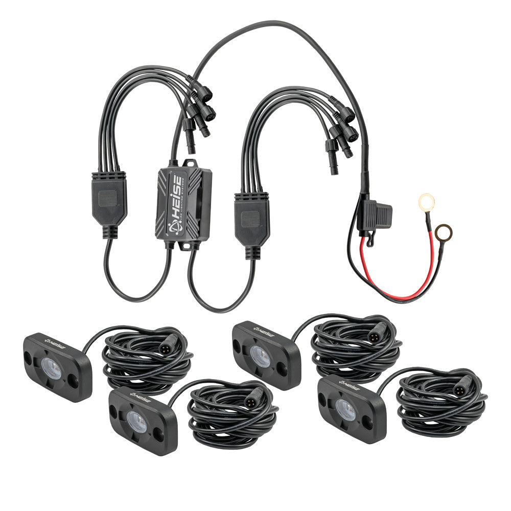 HEISE RGB Accent Lighting Kit - 4 Pack [HE-4TLRGBK] - BuoyMart.com  Lighting HEISE LED Lighting Systems