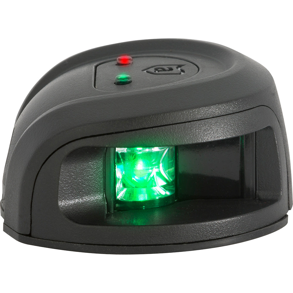 Attwood LightArmor Bow Mount Navigation Light - Composite Black - Bi-Color - 2NM [NV2002PB-7] - BuoyMart.com  Navigation Lights Attwood Marine