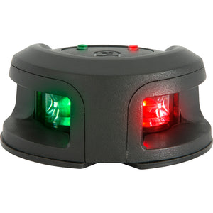 Attwood LightArmor Bow Mount Navigation Light - Composite Black - Bi-Color - 2NM [NV2002PB-7] - BuoyMart.com  Navigation Lights Attwood Marine