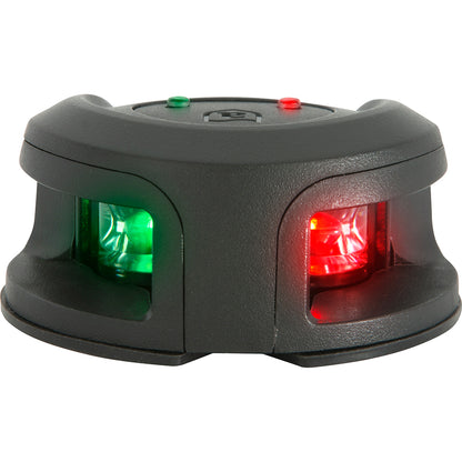 Attwood LightArmor Bow Mount Navigation Light - Composite Black - Bi-Color - 2NM [NV2002PB-7] - BuoyMart.com  Navigation Lights Attwood Marine