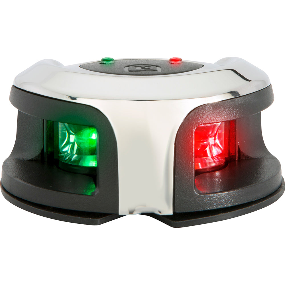 Attwood LightArmor Bow Mount Navigation Light - Stainless Steel - Bi-Color - 2NM [NV2002SS-7] - BuoyMart.com  Navigation Lights Attwood Marine