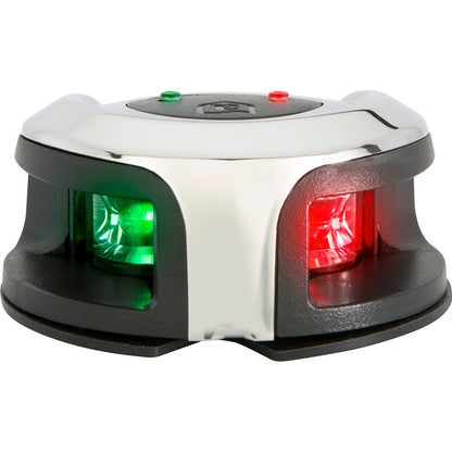 Attwood LightArmor Bow Mount Navigation Light - Stainless Steel - Bi-Color - 2NM [NV2002SS-7] - BuoyMart.com  Navigation Lights Attwood Marine