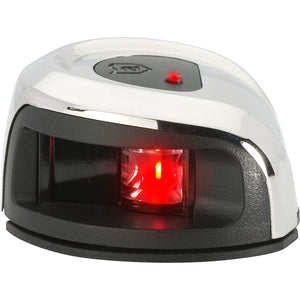Attwood LightArmor Deck Mount Navigation Light - Stainless Steel - Port (red) - 2NM [NV2012SSR-7] - BuoyMart.com  Navigation Lights Attwood Marine