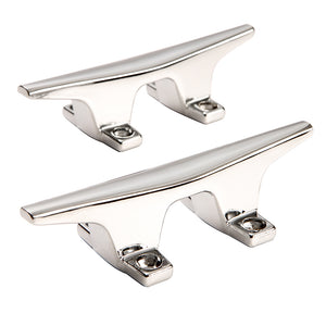 Attwood ZAMAK Chrome Plated Zinc Cleats - Pair - 4-1/2" [6244-6] - BuoyMart.com  Cleats Attwood Marine
