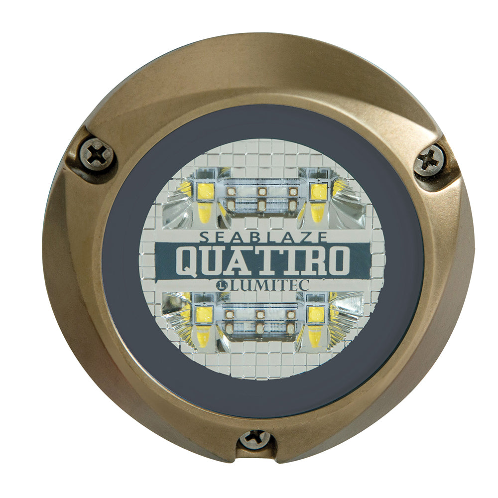Lumitec SeaBlaze Quattro LED Underwater Light - Spectrum - RGBW [101510] - BuoyMart.com  Underwater Lighting Lumitec
