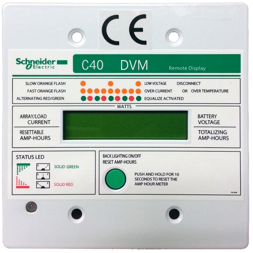 Xantrex C-Series Digital Remote w/50 Cable [CM/R-50] - BuoyMart.com  Accessories Xantrex
