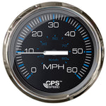 Faria Chesepeake Black 4" Studded Speedometer - 60MPH (GPS) [33749] - BuoyMart.com  Gauges Faria Beede Instruments