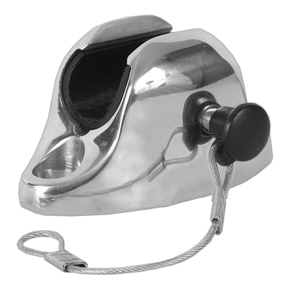 TACO Flat Deck Hinge w/Pin  Lanyard - 7/8"-1-1/4" [F13-0301/244BN-1] - BuoyMart.com  Bimini Top Fittings TACO Marine