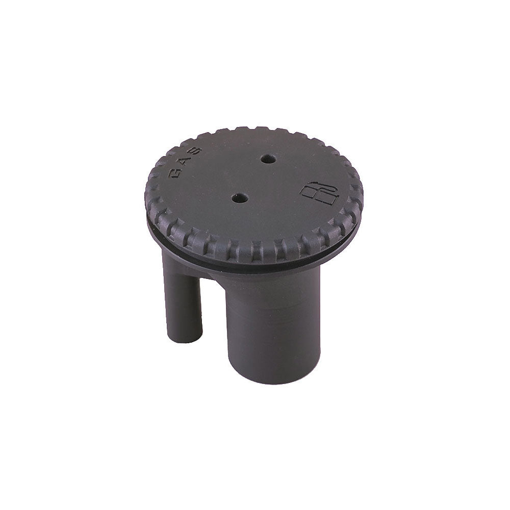 Perko 0543 Vented Fill f/1-1/2" Hose - Straight Neck - Gas - Black [0543DPGBLK] - BuoyMart.com  Fittings Perko