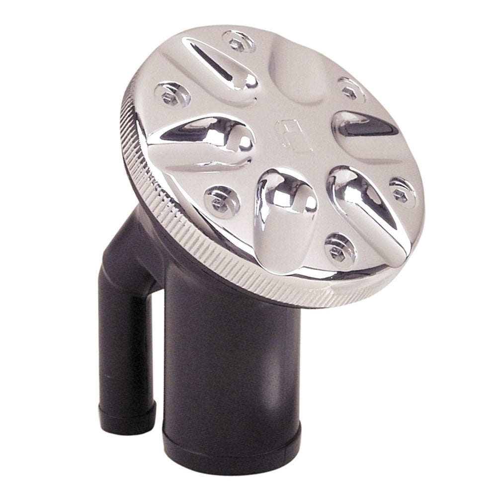 Perko 0590 Vented Fill f/1-1/2" Hose - Angled Neck - Chrome [0590DPGCHR] - BuoyMart.com  Fittings Perko