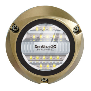 Lumitec SeaBlazeX2 LED Underwater Light - Dual Color - White/Blue [101516] - BuoyMart.com  Underwater Lighting Lumitec