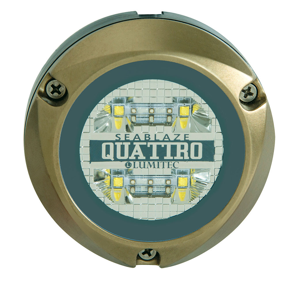 Lumitec Zambezi Quattro Surface Mount Underwater Light - Spectrum RGBW [101460] - BuoyMart.com  Underwater Lighting Lumitec