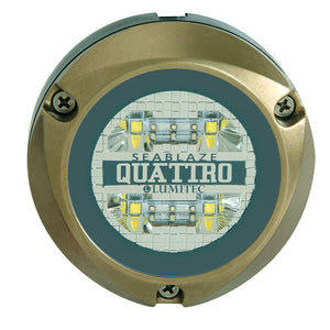 Lumitec Zambezi Quattro Surface Mount Underwater Light - Spectrum RGBW [101460] - BuoyMart.com  Underwater Lighting Lumitec