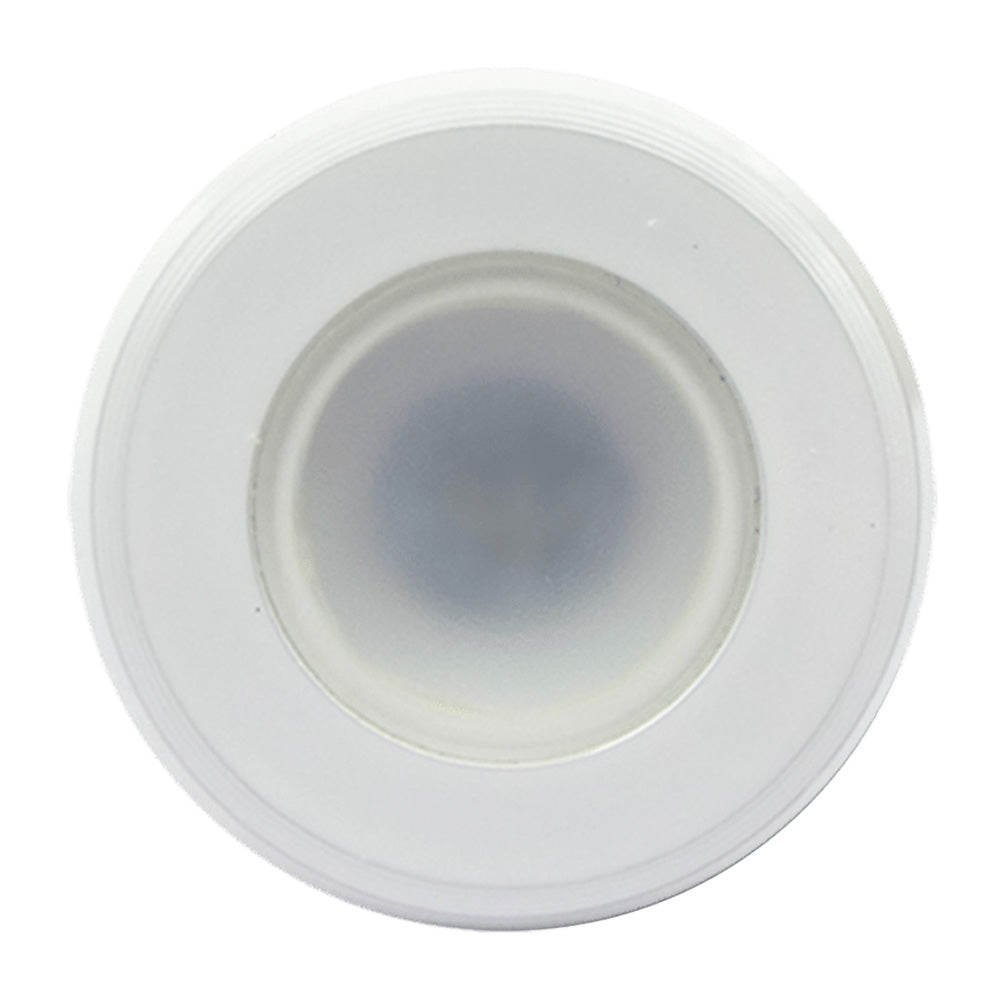 Shadow-Caster Single Color White Non-Dimmable White Powder Coat Down Light [SCM-DL-GW] - BuoyMart.com  Dome/Down Lights Shadow-Caster LED Lighting