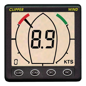 Clipper Tactical True Apparent Wind Display Repeater [CLIP-TWNDRP] - BuoyMart.com  Instruments Clipper