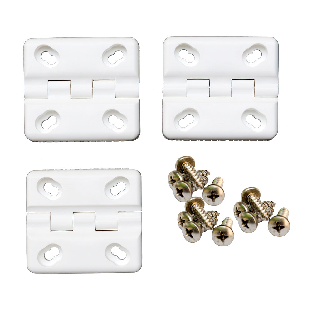 Cooler Shield Replacement Hinge f/Coleman  Rubbermaid Coolers - 3-Pack [CA76313] Cooler Shield