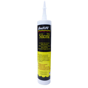 BoatLIFE Silicone Rubber Sealant Cartridge - Clear [1150] - BuoyMart.com  Adhesives/Sealants/Tapes BoatLIFE