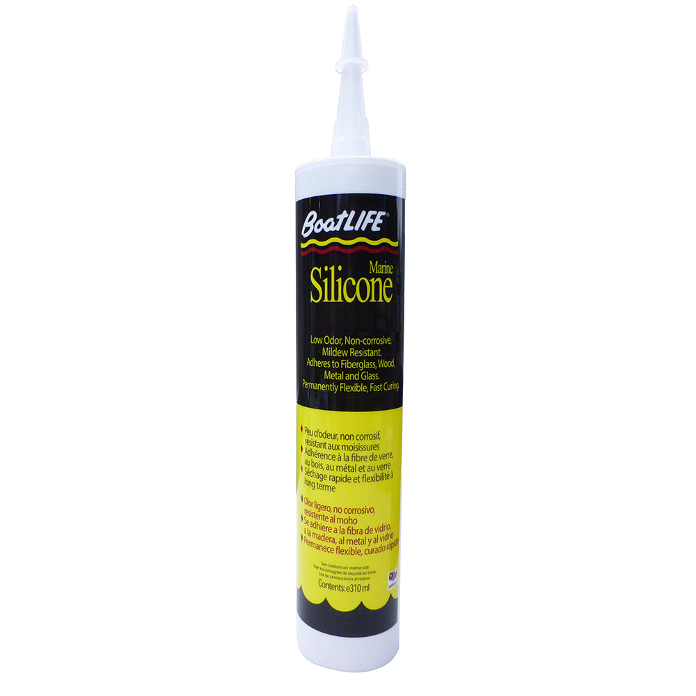 BoatLIFE Silicone Rubber Sealant Cartridge - White [1151] - BuoyMart.com  Adhesives/Sealants/Tapes BoatLIFE