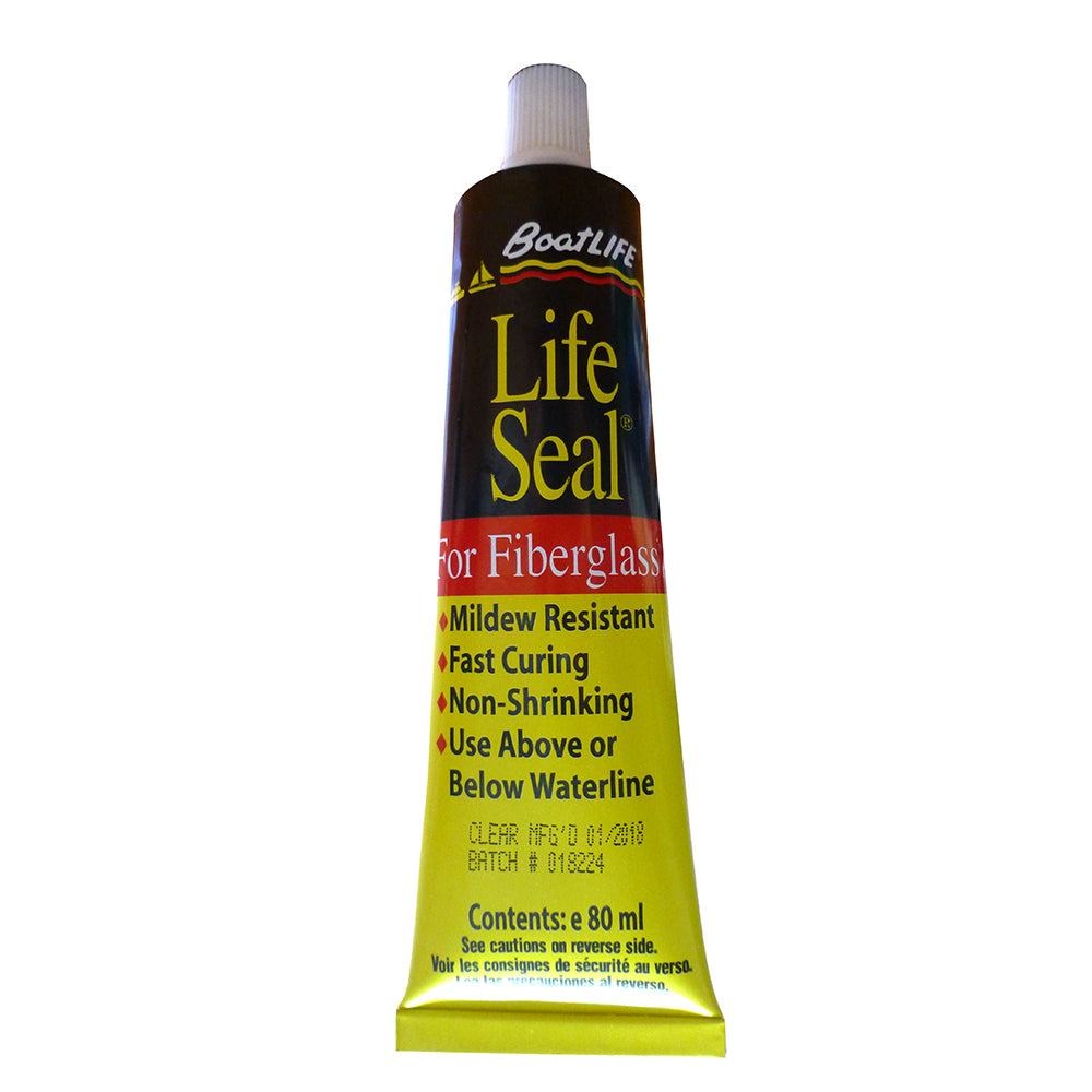 BoatLIFE LifeSeal Sealant Tube 2.8 FL. Oz - Clear [1160] - BuoyMart.com  Adhesives/Sealants/Tapes BoatLIFE