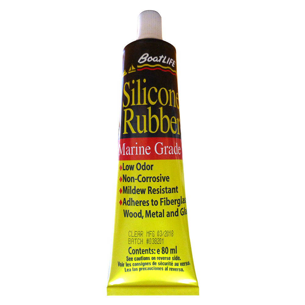 BoatLIFE Silicone Rubber Tube - 2.8 FL. Oz - Clear [1140] - BuoyMart.com  Adhesives/Sealants/Tapes BoatLIFE