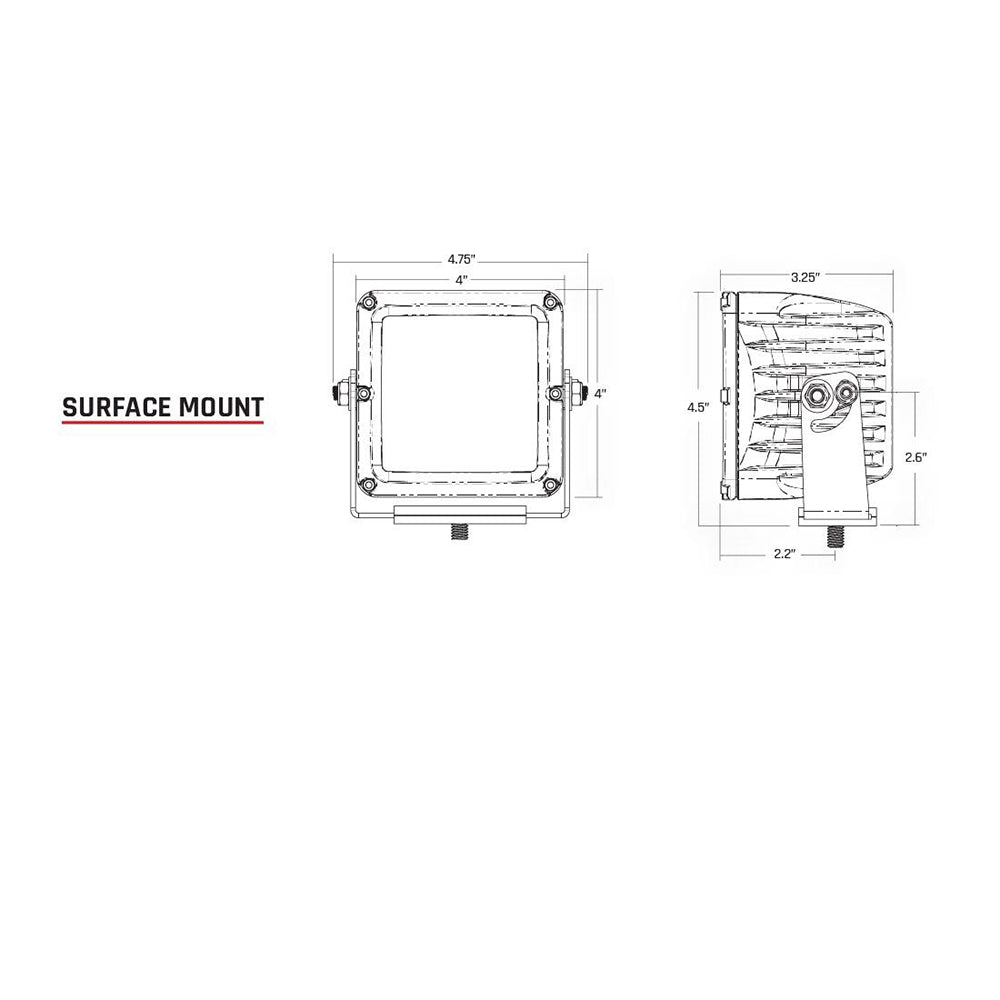RIGID Industries D-XL PRO Diffused - Pair - Black [322313] - BuoyMart.com  Flood/Spreader Lights RIGID Industries