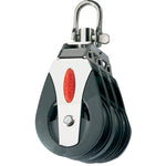 Ronstan Series 40 Ball Bearing Block - Triple - Swivel Head [RF40300] - BuoyMart.com  Blocks Ronstan