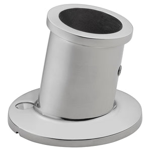 Whitecap Top-Mounted Flag Pole Socket - Stainless Steel - 1" ID [6147] - BuoyMart.com  Accessories Whitecap
