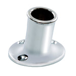 Whitecap Top-Mounted Flag Pole Socket CP/Brass - 3/4" ID [S-5001] - BuoyMart.com  Accessories Whitecap