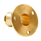 Whitecap Top-Mounted Flag Pole Socket Polished Brass - 3/4" ID [S-5001B] - BuoyMart.com  Accessories Whitecap