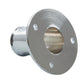 Whitecap Top-Mounted Flag Pole Socket CP/Brass - 1" ID [S-5002] - BuoyMart.com  Accessories Whitecap