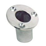 Whitecap Flush Mount Flag Pole Socket - Stainless Steel - 1-1/4" ID [6170] - BuoyMart.com  Accessories Whitecap
