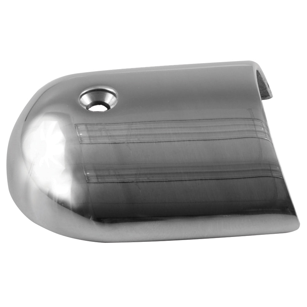 TACO Rub Rail End Cap - 1-7/8" - Stainless Steel [F16-0039] - BuoyMart.com  Rub Rail TACO Marine