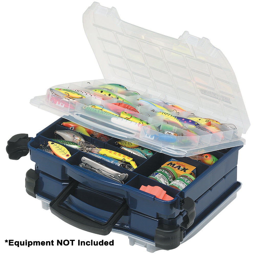 Plano Lockjaw Double Satchel - Blue [395210] - BuoyMart.com  Tackle Storage Plano