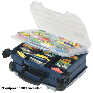 Plano Lockjaw Double Satchel - Blue [395210] - BuoyMart.com  Tackle Storage Plano