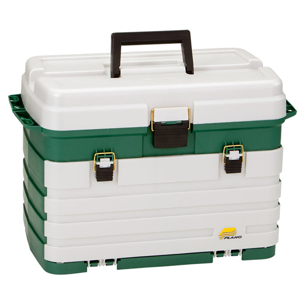 Plano 4-Drawer Tackle Box - Green Metallic/Silver [758005] - BuoyMart.com  Tackle Storage Plano