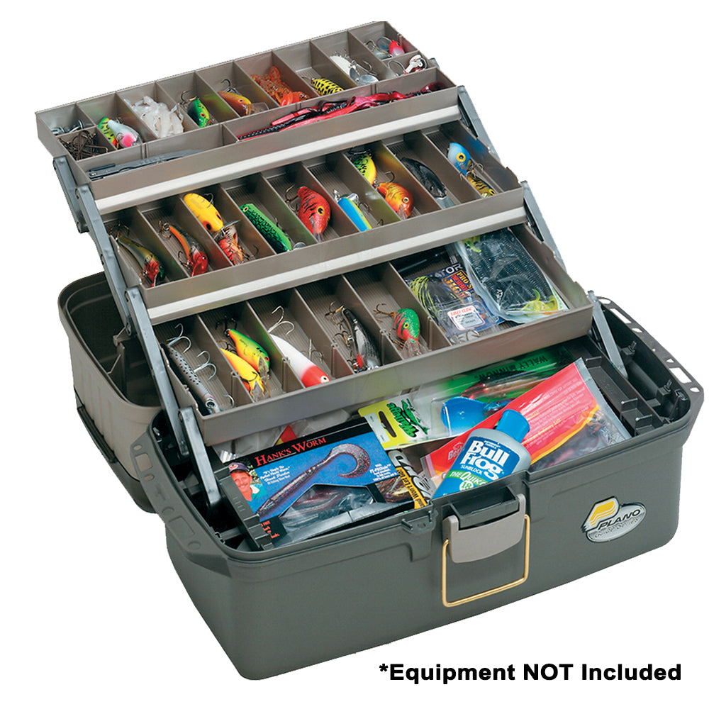 Plano Guide Series Tray Tackle Box - Graphite/Sandstone [613403] - BuoyMart.com  Tackle Storage Plano