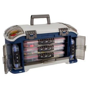 Plano Elite Series Angled Tackle System 3700 - Blue [797010] - BuoyMart.com  Tackle Storage Plano